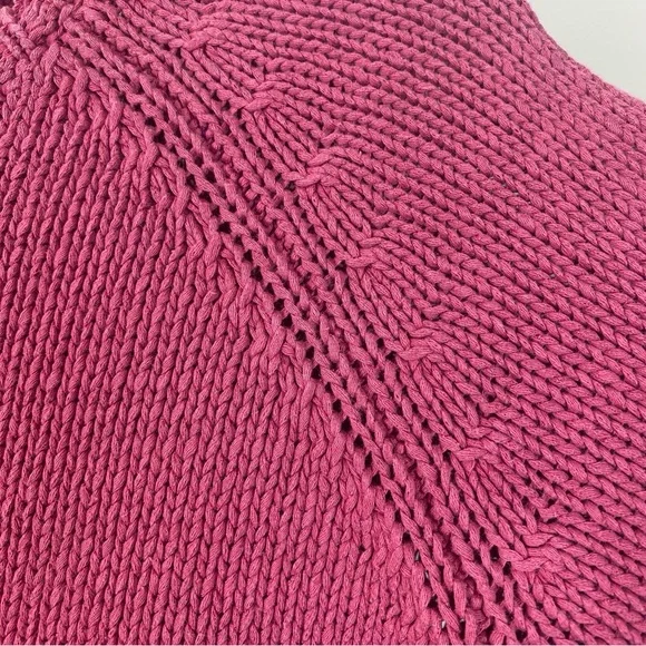 Vintage Pink Knit Laura Ashley Top - Picture 4 of 4